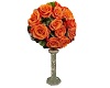 Orange Wedding roses