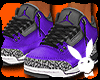 $ purple 3's