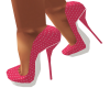 Pink White PokaDot  Shoe