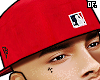 🧢. Back-Cap Red