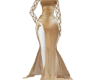 gold gown