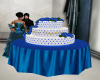 Bridal Shower Cake Blue