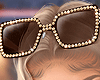 {R} Glasses Snake Brown