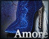 Amore Blue Boots