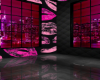 pink empty room