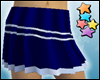 MiYa* Pleated Skirt Blue