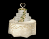 (KUK)WEDDING GOLD CAKE