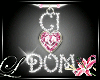 Domino's Love Necklace
