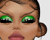 Green eyeshadow Eyelids