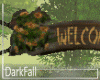 Welcome Sign Forest