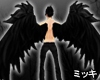 ! Black DarkElf Wings