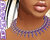 DT4U PurpleGold Necklace