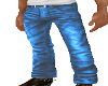 Jeans Mens Blue Shiny 2