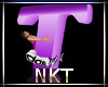 PK Letter T with pose