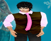 Muslced Shirt Pink n Brw