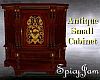 Antq Small cabinet inlay