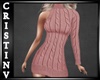 !CR! Pink Knit Dress RLS