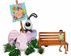 Easter Bunny Bench