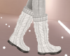 knitted boots