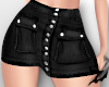 𝓩 Black Denim Skirt