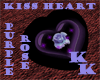 (KK)KISS HEART PRPL ROSE