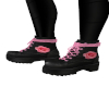 Pink Rose Boots