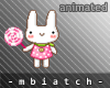 [mb89] Pink Anim. Bunny