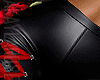 💋RED LACED LEATHER