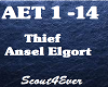 Thief- Ansel Elgort