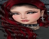 Linda Hair Black/Red