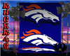 Broncos Photo Backdrop