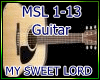 Guitar MY SWEET LORD