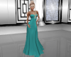 Teal Evening Gown