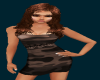 [LM]camo mini dress-brn