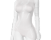 Shredded Dress White