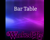 bar table