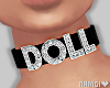 *N Doll Choker Black