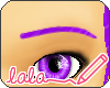 Lala Grape Eyebrows