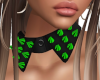 Green Spike Collar