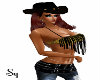 {sy} Cowgirl Top blkgold