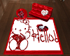 Red/W. HelloKity Hangout