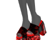tribal pumps red