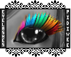 P - Eyelashes Rainbow