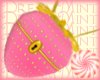 Pink Strawberry Purse