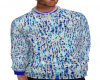 Shiny Blue Sweater