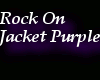 Rock On Jacket Purple