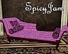 Victorian Day Bed Purple