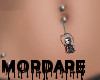 Reaper belly piercing