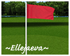 Animated Red Golf Flag