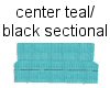 (MR) Teal/Black Center